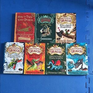 How to Train Your Dragon Book Set - Books 1-7